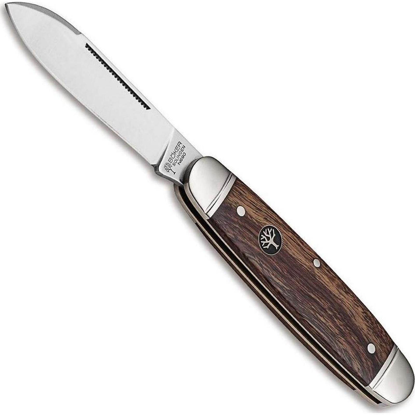 Boker Club Slip Joint Folding Knife Brown / Satin 110909 The Grit