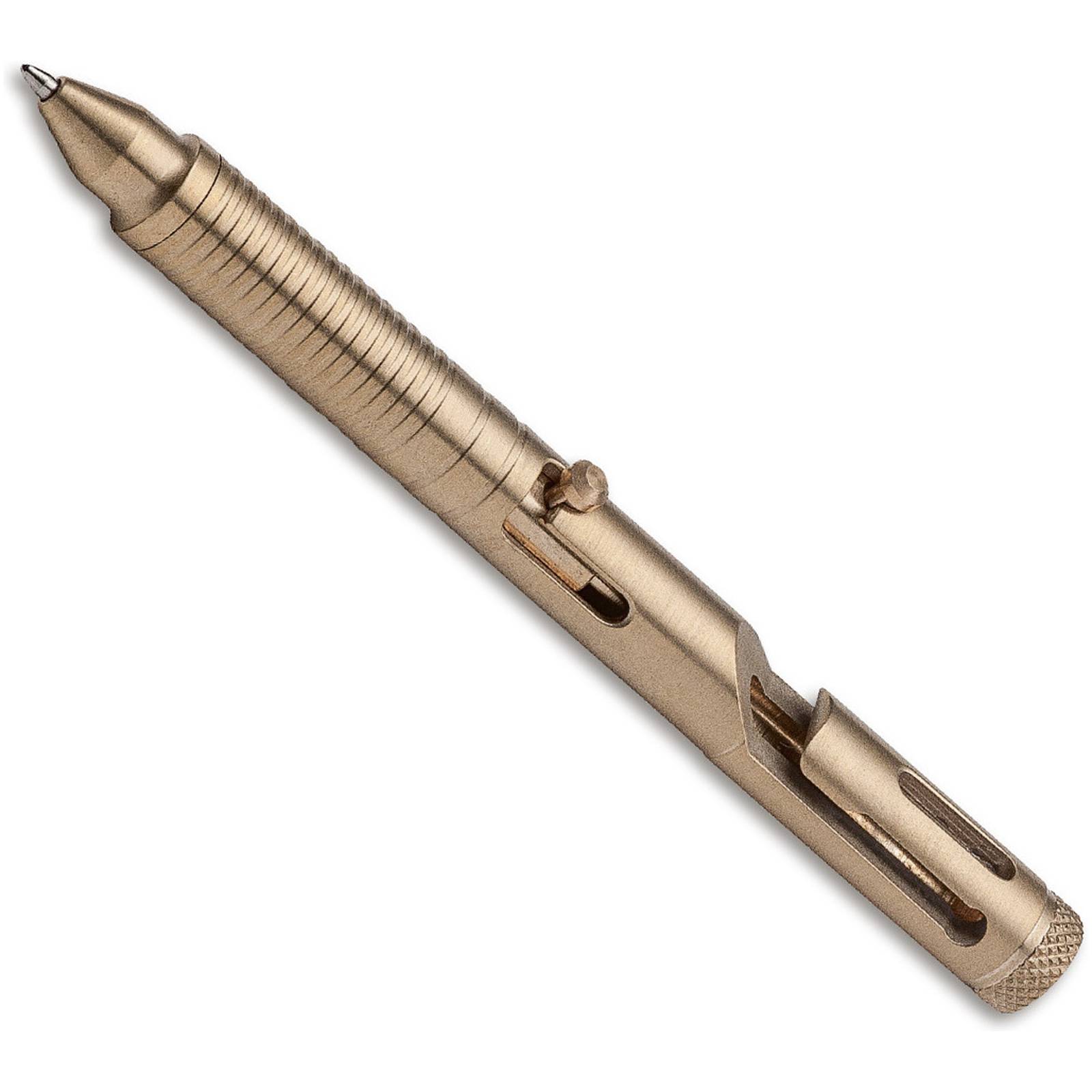 Boker 09BO064 Plus CID CAL 45 Brass Tactical Pen 