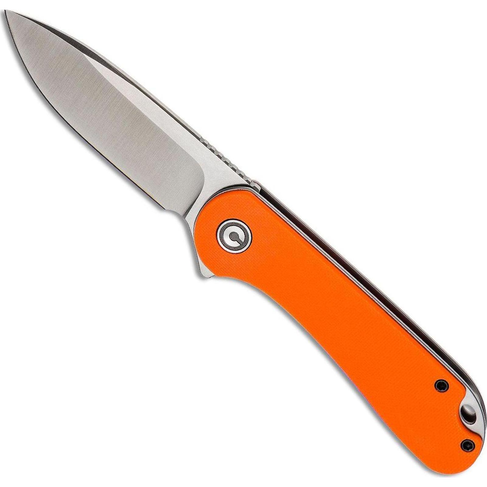 CIVIVI Elementum Liner Lock Folding Knife | Orange / Satin | C907R ...