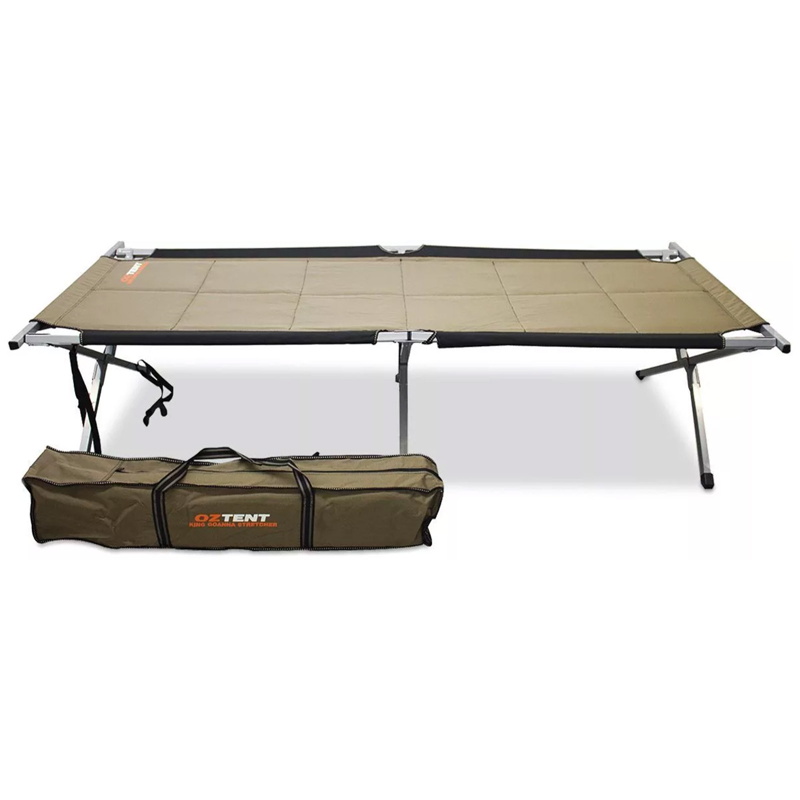 Oztent King Goanna Stretcher Bed OZKGS The Grit