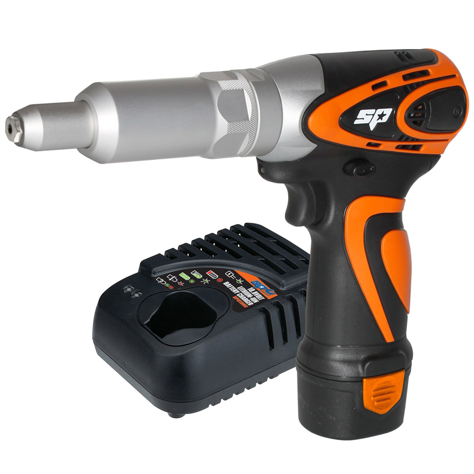 SP Tools Cordless LithiumIon 12V 2.0Ah Industrial Pop Riveter The Grit