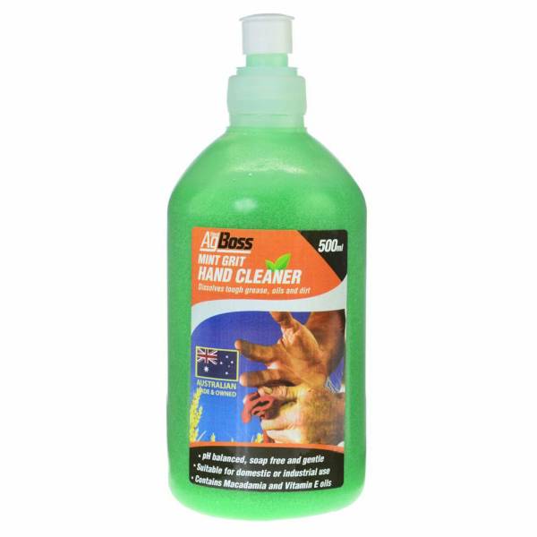 AgBoss 500ml Mint Grit Hand Cleaner