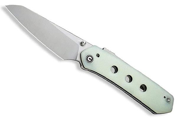 CIVIVI Vision FG Superlock Folding Knife | Jade / Satin