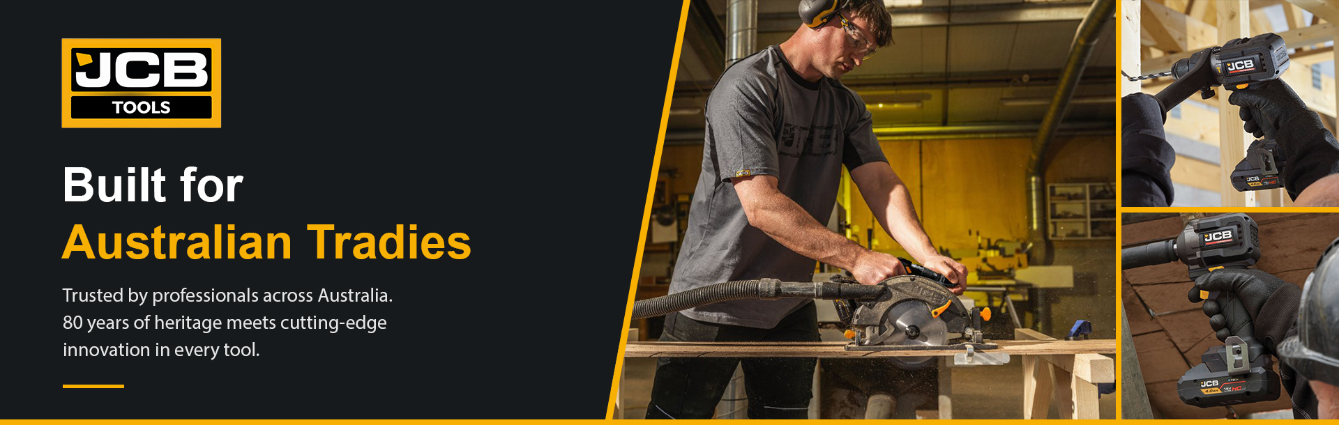 JCB Tools: Built for Australian Tradies