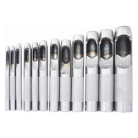 KC Tools 12 Piece Hollow Punch Set | 08050