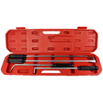 ProAm by KC Tools 4pc Offset Rolling Head and Straight Pry Bar Set