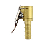 KC Tools 1/4" ID & 5/16" OD Straight Clip-On Brass Air Chuck
