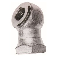 KC Tools 45° Clip-On Brass Air Chuck