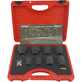 KC Tools 8pc 3/4" Dr Metric Impact Socket Set