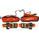 AgBoss 2pc 6m x 35mm 1000kg Ratchet Tie Down Straps | Orange