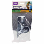 Jack Strap & Hinge Gate Fitting Set for Round Posts