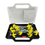 Jack 15pc Heavy Duty Screw-in Tent Peg Kit