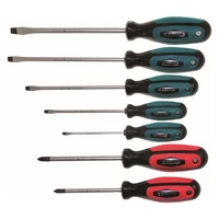 KC Tools 7 Piece Anti Slip Screwdriver Set | 16300