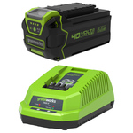 Greenworks 40V 4.0Ah Lithium Battery and Fast Charger Kit
