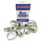 Breeze 10pc Power-Seal 27-51mm Hex Screw 300 Stainless Steel Hose Clamps