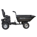 RAT Barrow Ride On Articulated Tipping Wheelbarrow - Black