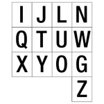 AgBoss 3pc 250mm Arena Marker Letters
