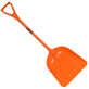 AgBoss Loadmaxx Plastic Grain Shovel | Orange