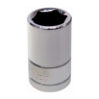 KC Tools 1/4" Drive 7/16" 6 Point Socket AF | A14414