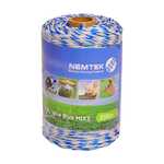 Nemtek 200m Blue MIX3 Electric Fence Poly Wire