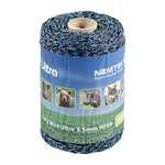 Nemtek 200m Black 3.5mm Ultra MIX9 Electric Fence Poly Wire