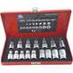 AOK by KC Tools 16pc 1/2" Dr Star Bit Socket Set