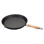 WildTrak 29cm Cast Iron Camping Fry Pan