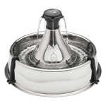 PetSafe Drinkwell Stainless Multi-Pet Pet Fountain