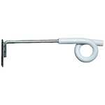 Thunderbird 10 Pack 150mm Flat Surface Pig Tail Offset Fence Insulator | EF-89