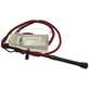 Karaka 7' Synthetic Stock Whip - Red & Black 