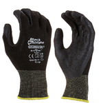 Maxisafe Black Knight Nitrile Palm Nylon Gloves