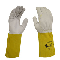 Maxisafe FireForce Extended Cuff Leather Rigger Gloves | Large