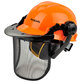 Maxisafe Forestry Hard Hat Kit with Mesh Visor and Ear Muffs