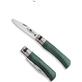 Antonini Old Bear Young Kid's Lever Lock Folding Knife | Green / Satin