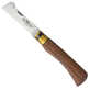 Antonini Old Bear Ring Lock Straight Grafting Knife | Walnut Wood / Satin