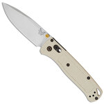Benchmade Bugout AXIS Lock Folding Knife | Tan / Satin