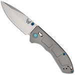 Benchmade Mini Narrows AXIS Lock Folding Knife | Grey / Satin