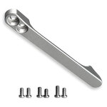 CIVIVI Titanium Clip with 6 Titanium Screws | Satin