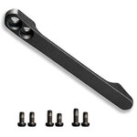 CIVIVI Black Titanium Clip with 6 Titanium Screws | Black