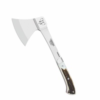 Cudeman Tonka Survival Hatchet Axe | Stag Horn / Satin