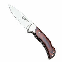 Cudeman Galatea II Back Lock Folding Knife | Stamina Wood / Satin