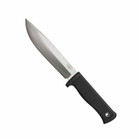 Fallkniven A1 Fixed Blade Knife with Zytel Sheath | Black / Satin