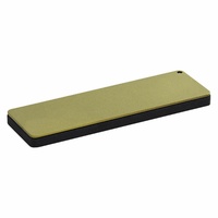 Fallkniven DC4 Diamond Ceramic Knife Sharpening Whetstone w/ Leather Pouch