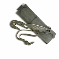 Ontario Knife Co. 1406 FG Model 1 Titanium Nitride Edge Strap Cutter with Sheath