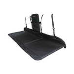 Kurgo Rover Backseat Dog Bridge | Reversible Grey/Black