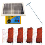 Thunderbird 200m Poultry Netting w/ S-185B 20km Electric Fence Energiser