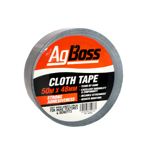 AgBoss 48mm x 50m Cloth Tape - Silver