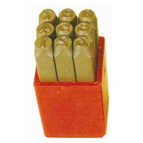 KC Tools 9pc 3.0mm Number Punch Set