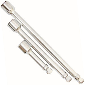 ProAm by KC Tools 3pc 1/2" Dr Wobble Bar Socket Extension Bar Set