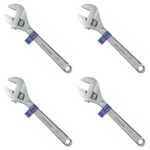 ProAm 4 Pack by KC Tools 375mm Adjustable Wrench Shifter | 10517